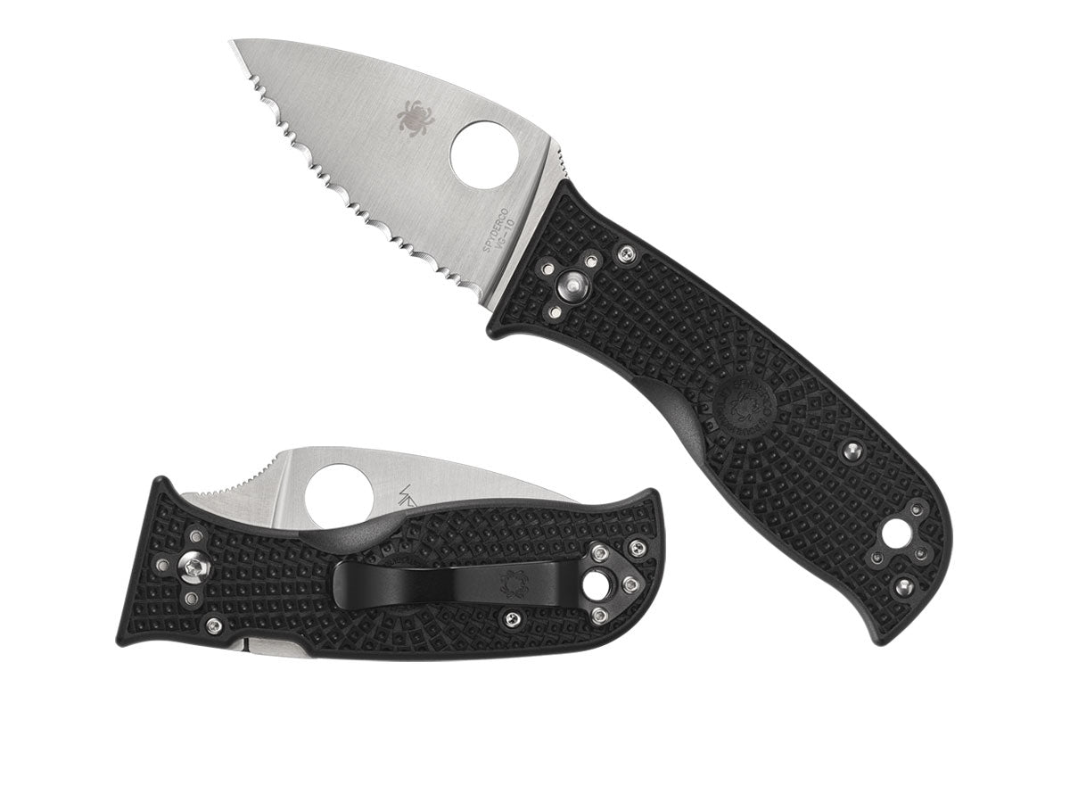 Spyderco Lil' Temperance 3 C69SBK3 design Sal Glesser, Made in Japan