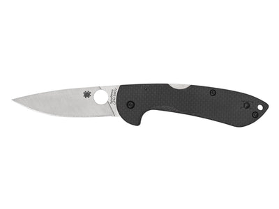 Spyderco Siren C247CFP lama CPM S90V flat satinata guancette fibra carbonio Sprint Run - vista principale