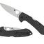 Spyderco Siren C247CFP lama CPM S90V fibra carbonio Back Lock Lance Clinton - dettaglio lama