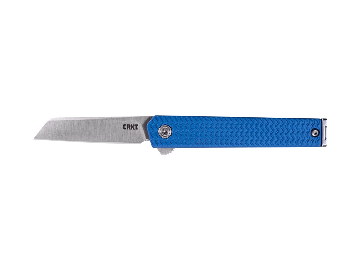 Crkt Ceo Microflipper Blue Sheepsfoot 7083