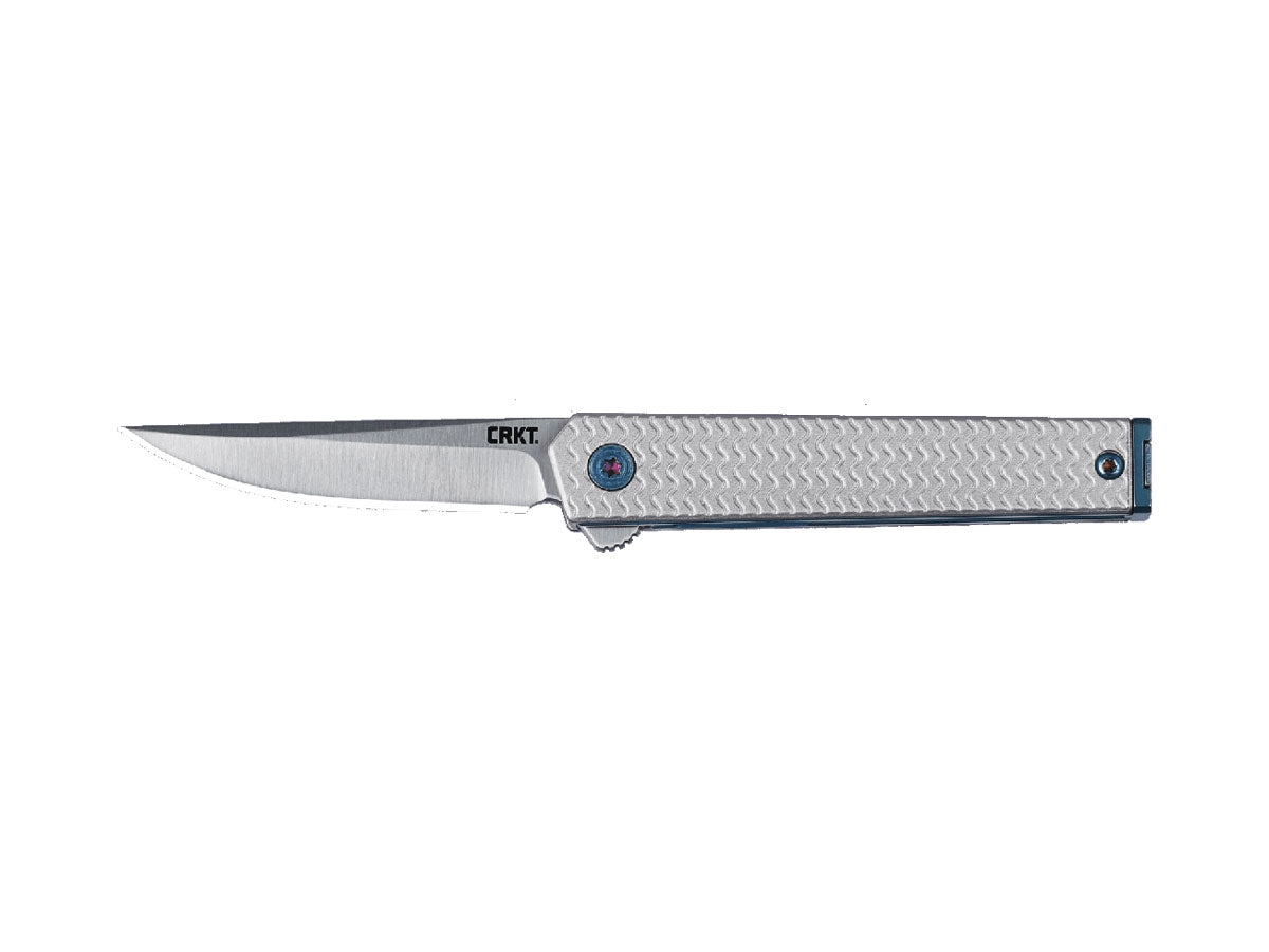 Crkt Ceo Microflipper Silver Drop 7081