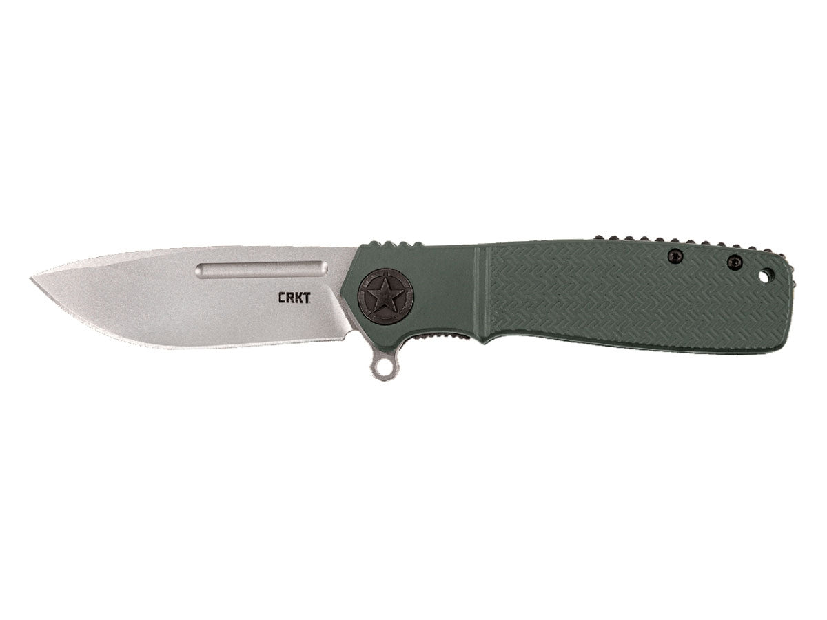 Crkt Homefront Aluminum Od Green K252GXP