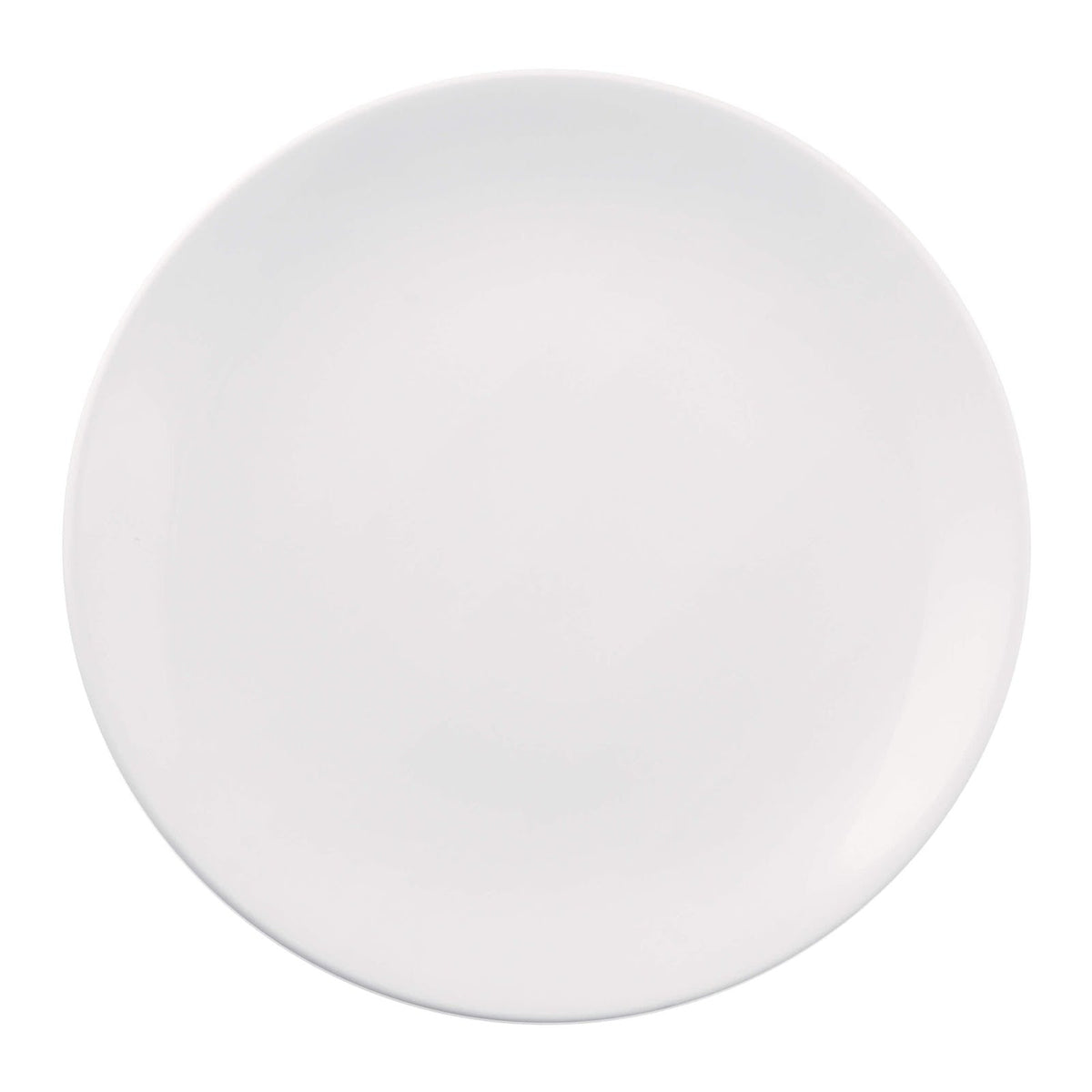 Gural Eo Piatto Piano in Porcellana Bianca Ø 30 cm 6 Pezzi