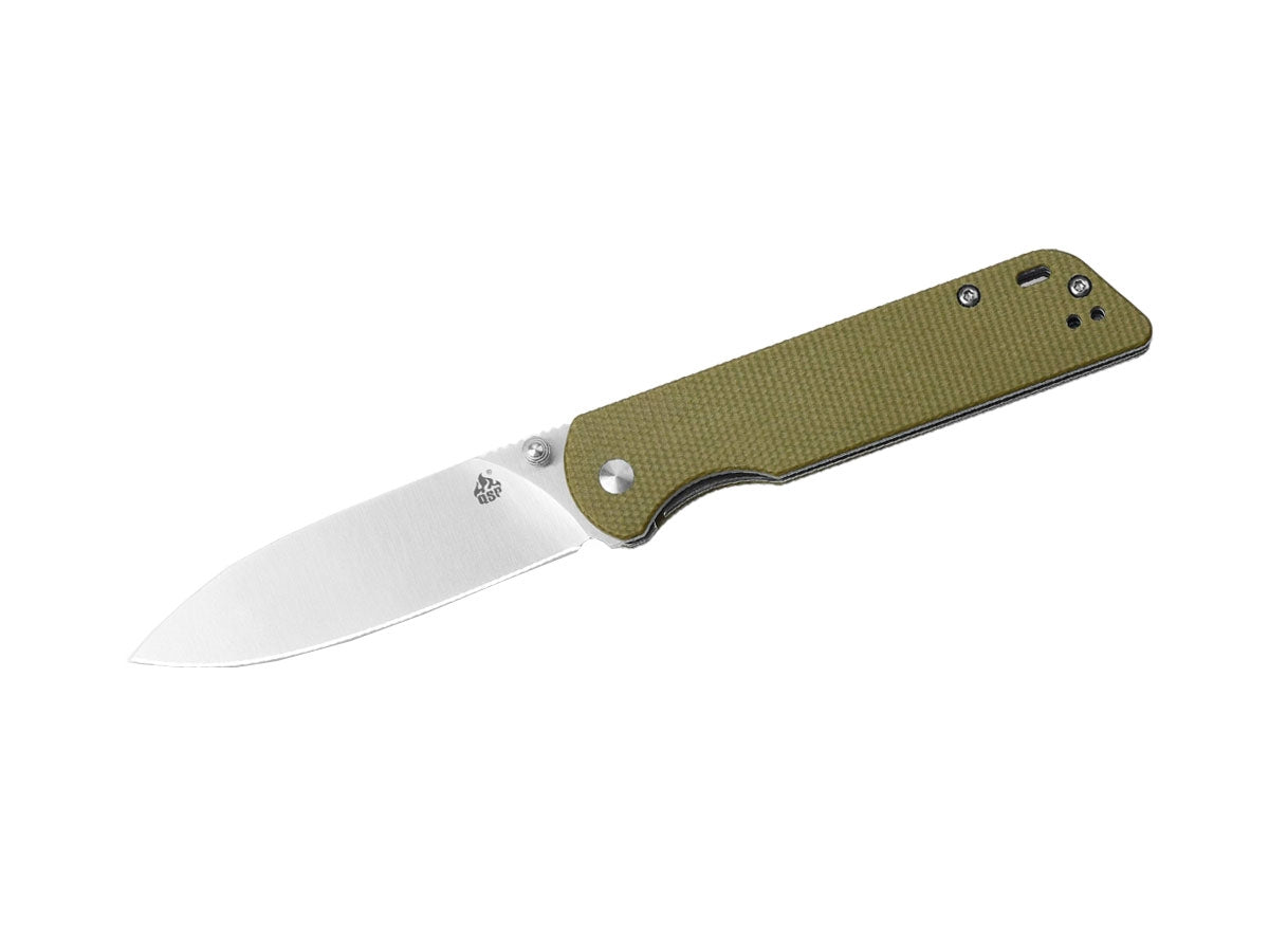 Qsp Parrot Micarta D2 QS102-G Green