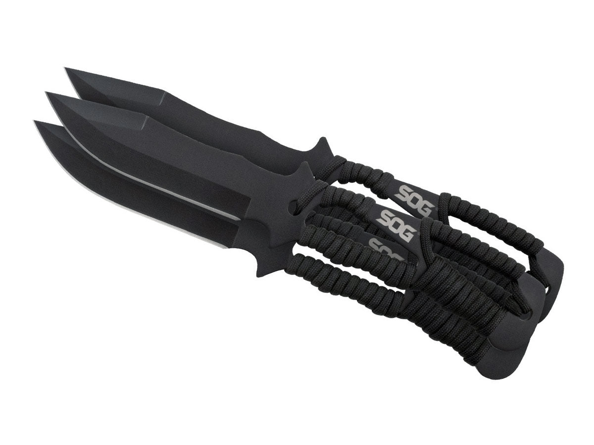 Sog Throwing Knives W/Paracord 3pz F041TN-CP - foto 2