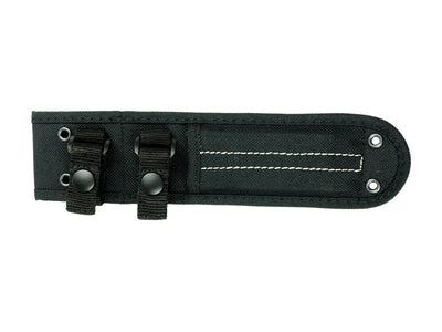 Ontario RAT-3 Serrated 8666 - dettaglio lama seghettata e manico Micarta 147 gr
