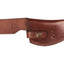 Ontario RAT-3 Skinner 8661 - dettaglio lama skinner e fodero cuoio sagomato