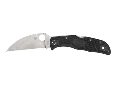 Spyderco Endela C243FPWCBK lama Wharncliffe VG-10 filo dritto dorso curvo, manico FRN nero