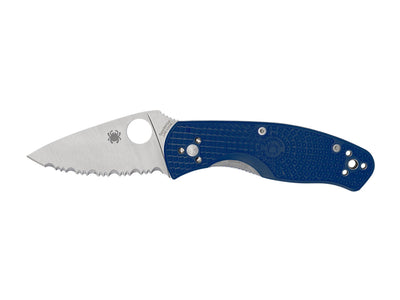 Spyderco Persistence FRN Blue S35VN Serrated C136SBL manico FRN blu, lama seghettata S35VN