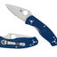 Spyderco Persistence FRN Blue S35VN Serrated C136SBL Liner Lock, clip ambidestra, Made in USA