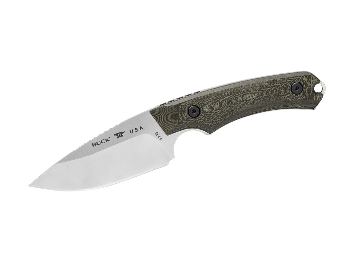 Buck Alpha Hunter Pro Richlite Brown 664Brs