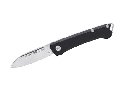 Buck Saunter Drop Black Micarta 250Bks