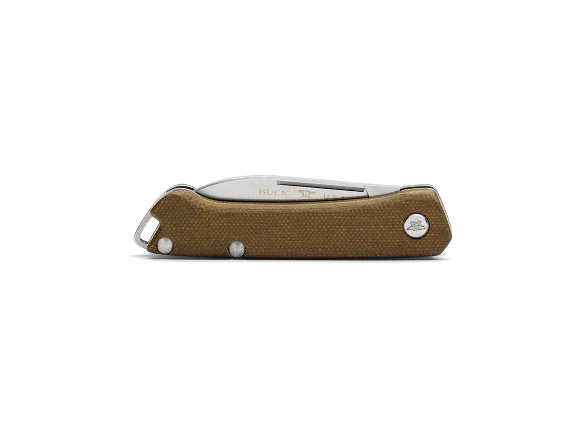 Buck Saunter Drop Green Micarta 250Grs - foto 2