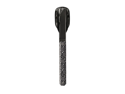 Akinod Magnetic Straight Cutlery 12H34 Black Mirror Bandana Noir