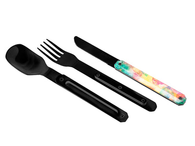 Akinod Magnetic Straight Cutlery 12H34 Black Mirror Sunset - foto 2