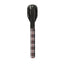 Akinod Magnetic Straight Cutlery 12H34 Black Mirror Tartan Rouge