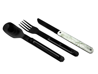 Akinod Magnetic Straight Cutlery 12H34 Black Mirror Tropique - foto 2