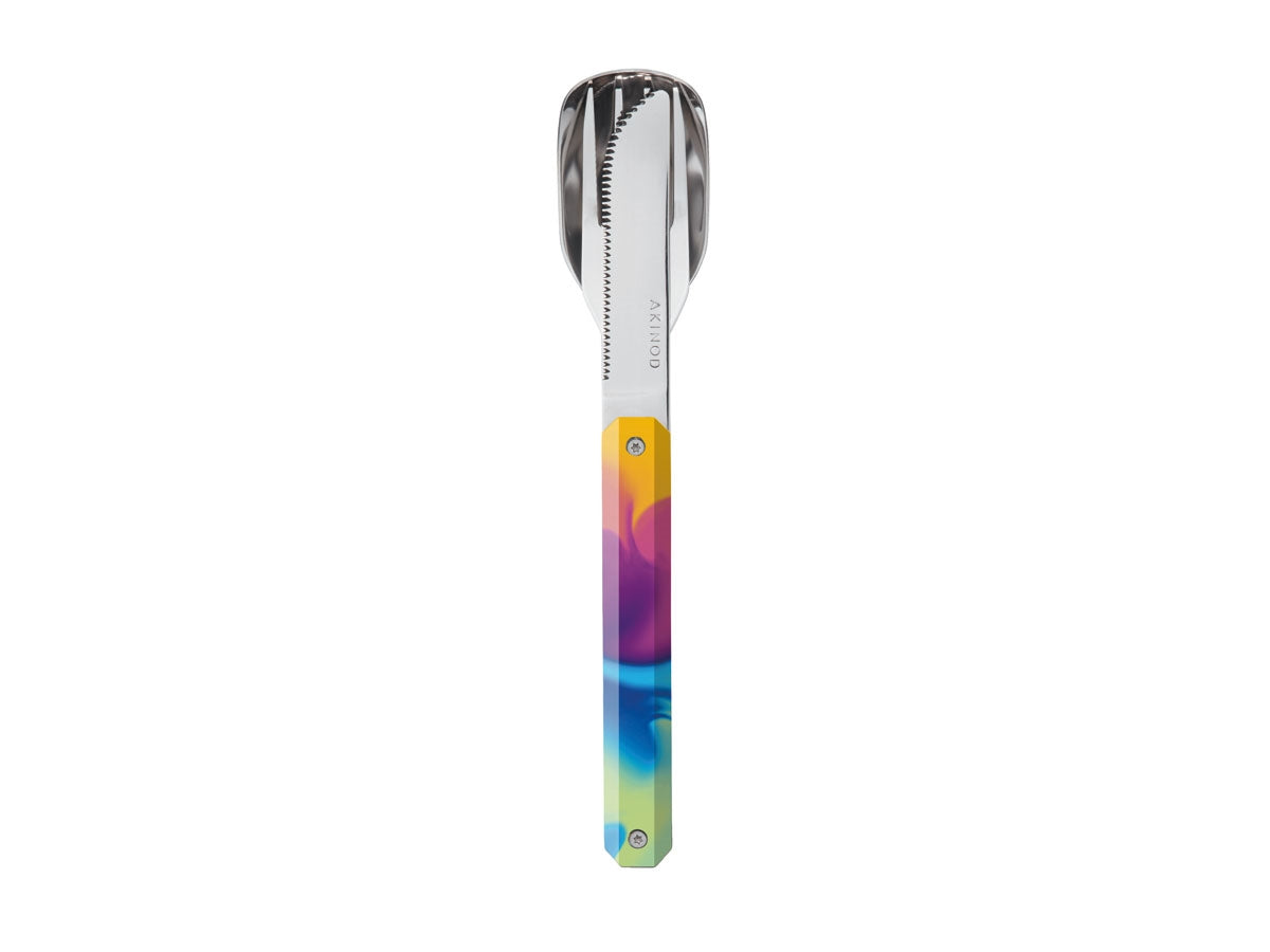 Akinod Magnetic Straight Cutlery 12H34 Mirror Acidule