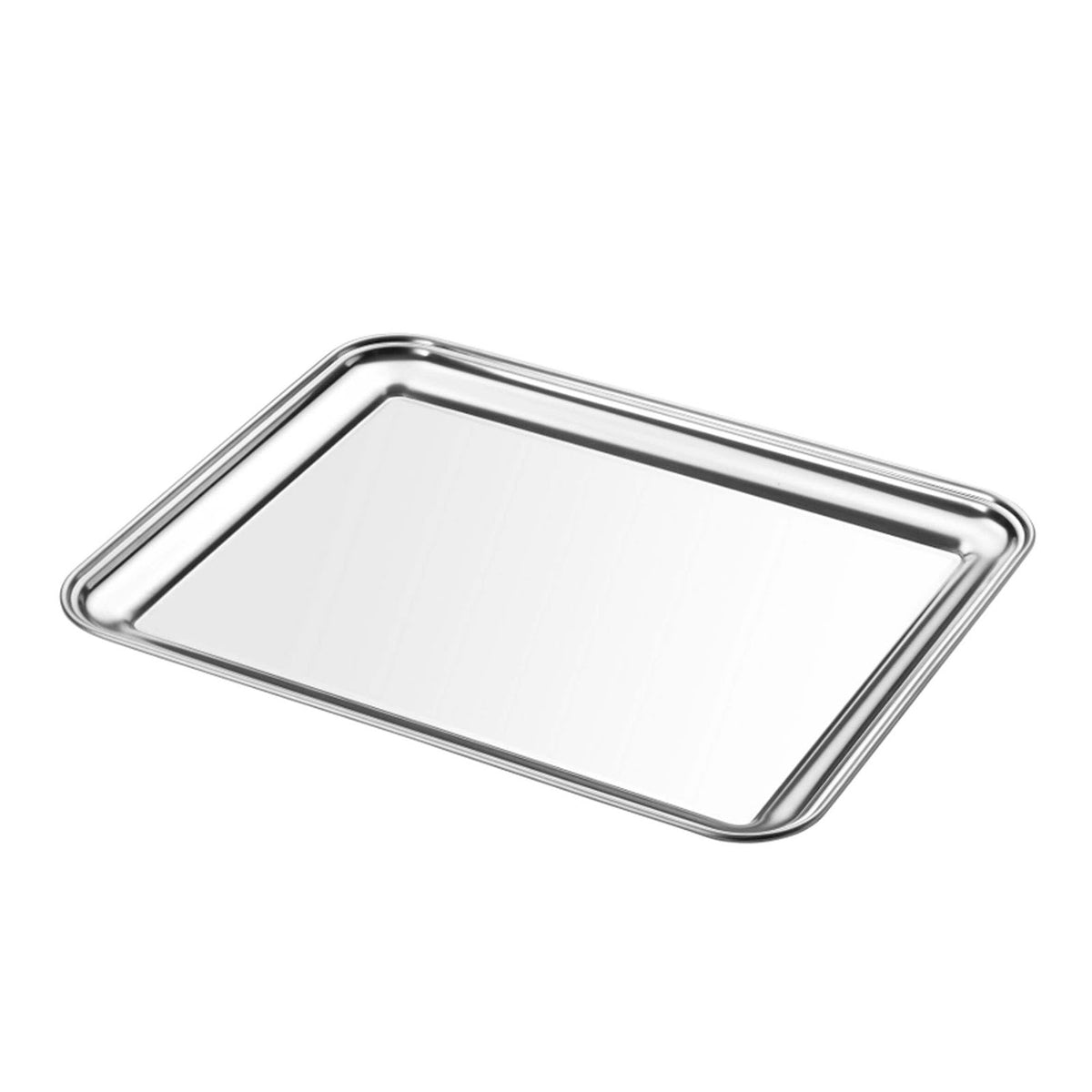 Pinti Tender Vassoio Rettangolare Acciaio Inox cm 48x36,5