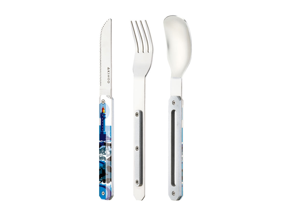 Akinod Magnetic Straight Cutlery 12H34 Mirror Bretagne - foto 2