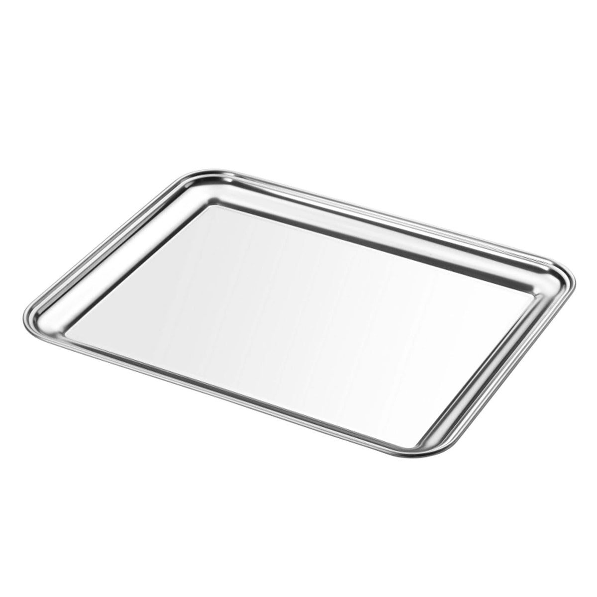 Pinti Tender Vassoio Rettangolare Acciaio Inox cm 60x47