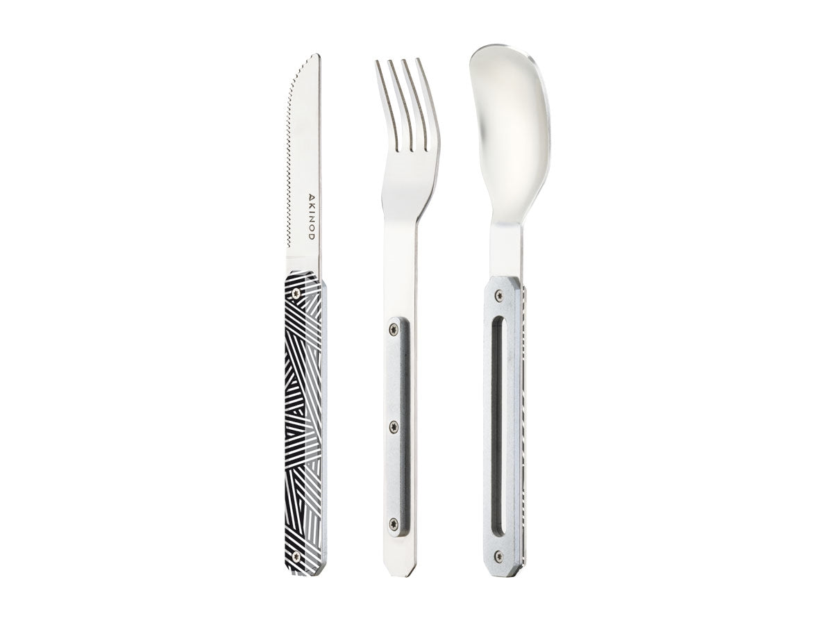 Akinod Magnetic Straight Cutlery 12H34 Mirror Diagonales - foto 2