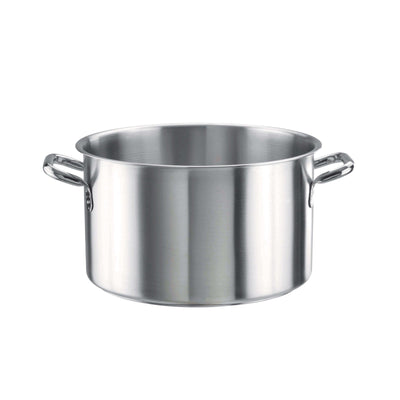 Pinti Tender Casseruola Fonda 2 Manici Acciaio Inox Ø 24 cm 6,25 Litri