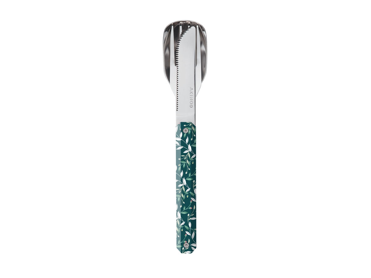 Akinod Magnetic Straight Cutlery 12H34 Mirror Eclat de Printemps