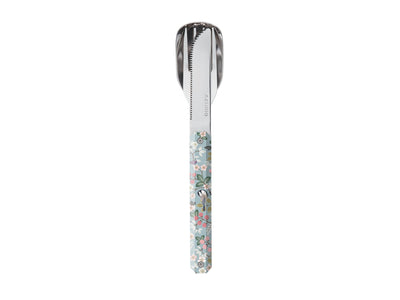 Akinod Magnetic Straight Cutlery 12H34 Mirror Fleurs Gourmandes
