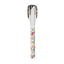 Akinod Magnetic Straight Cutlery 12H34 Mirror Fleurs Pastel