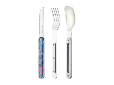 Akinod Magnetic Straight Cutlery 12H34 Mirror Hibiscus - foto 2