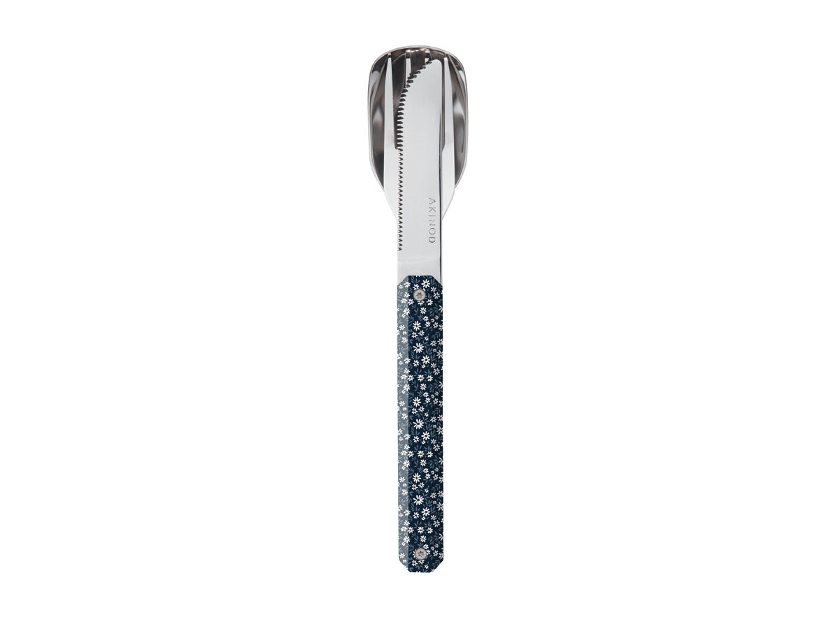 Akinod Magnetic Straight Cutlery 12H34 Mirror Jardin de Nuit