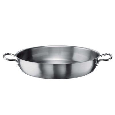 Pinti Tender Tegame 2 Manici Acciaio Inox Induzione 50 cm H 8