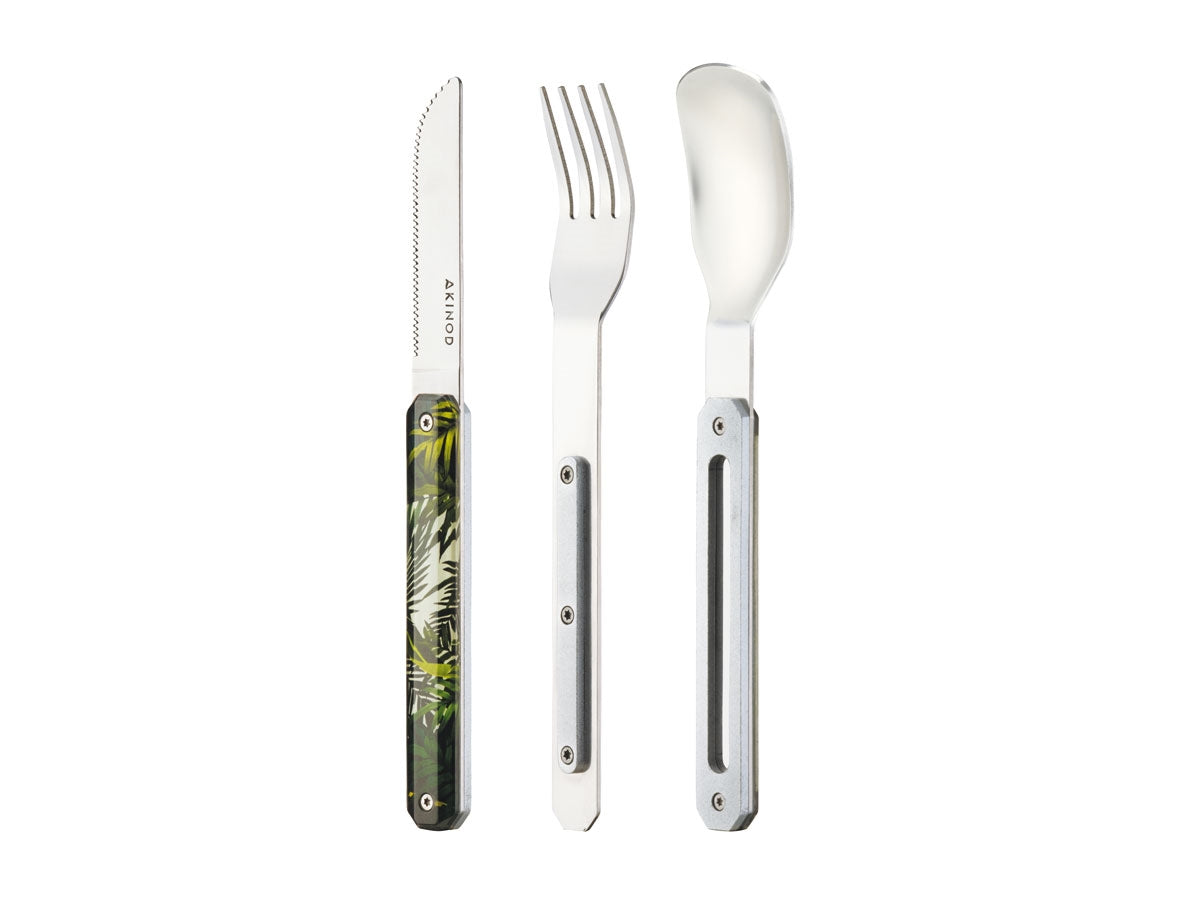 Akinod Magnetic Straight Cutlery 12H34 Mirror Jungle - foto 2