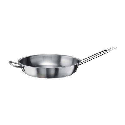Pinti Tender Padella con Manico e Maniglia Acciaio Inox Induzione 32 cm H 6