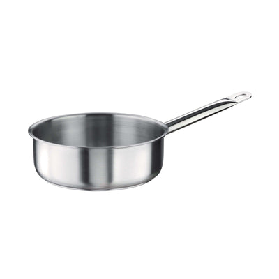 Pinti Tender Casseruola Mezza Fonda 1 Manico Acciaio Inox Induzione 16 cm 1,25 L