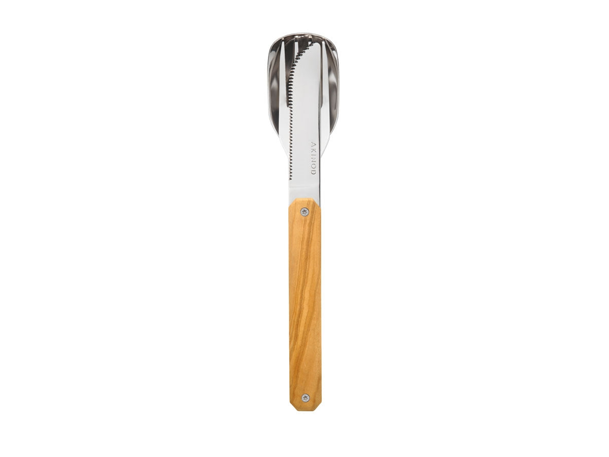 Akinod Magnetic Straight Cutlery 12H34 Mirror Olivier