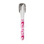 Akinod Magnetic Straight Cutlery 12H34 Mirror Tie & Dye Rose