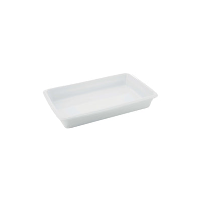 Pirofila da Forno Gastronorm GN 1/4 Porcellana per Induzione 26,5x16 cm H 6,5