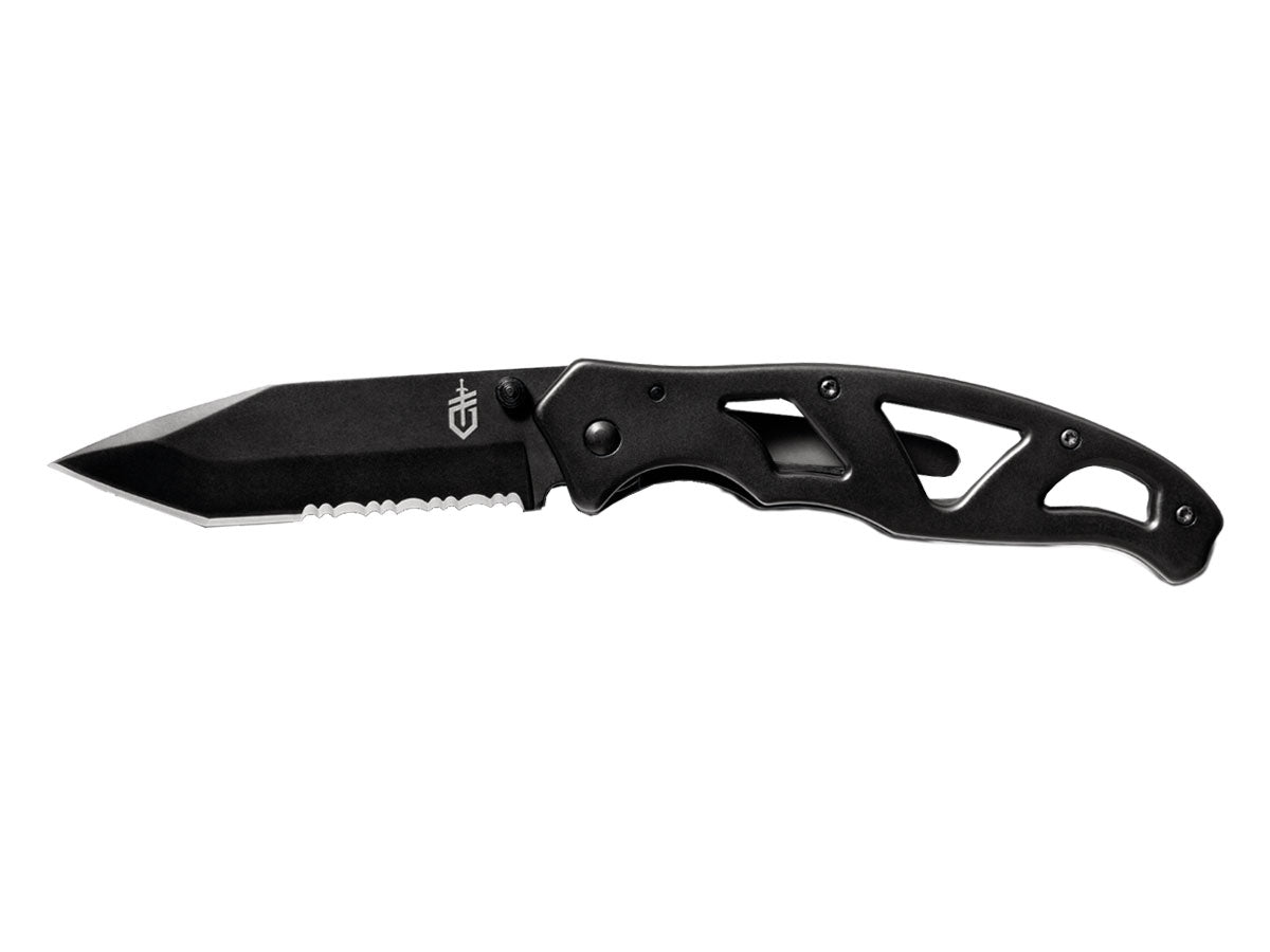 Gerber Paraframe Ii Tanto Blk Folder Serrated 31-003635