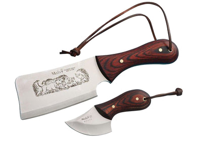 Muela Set Cleaver & Skinner Wood HM-13P