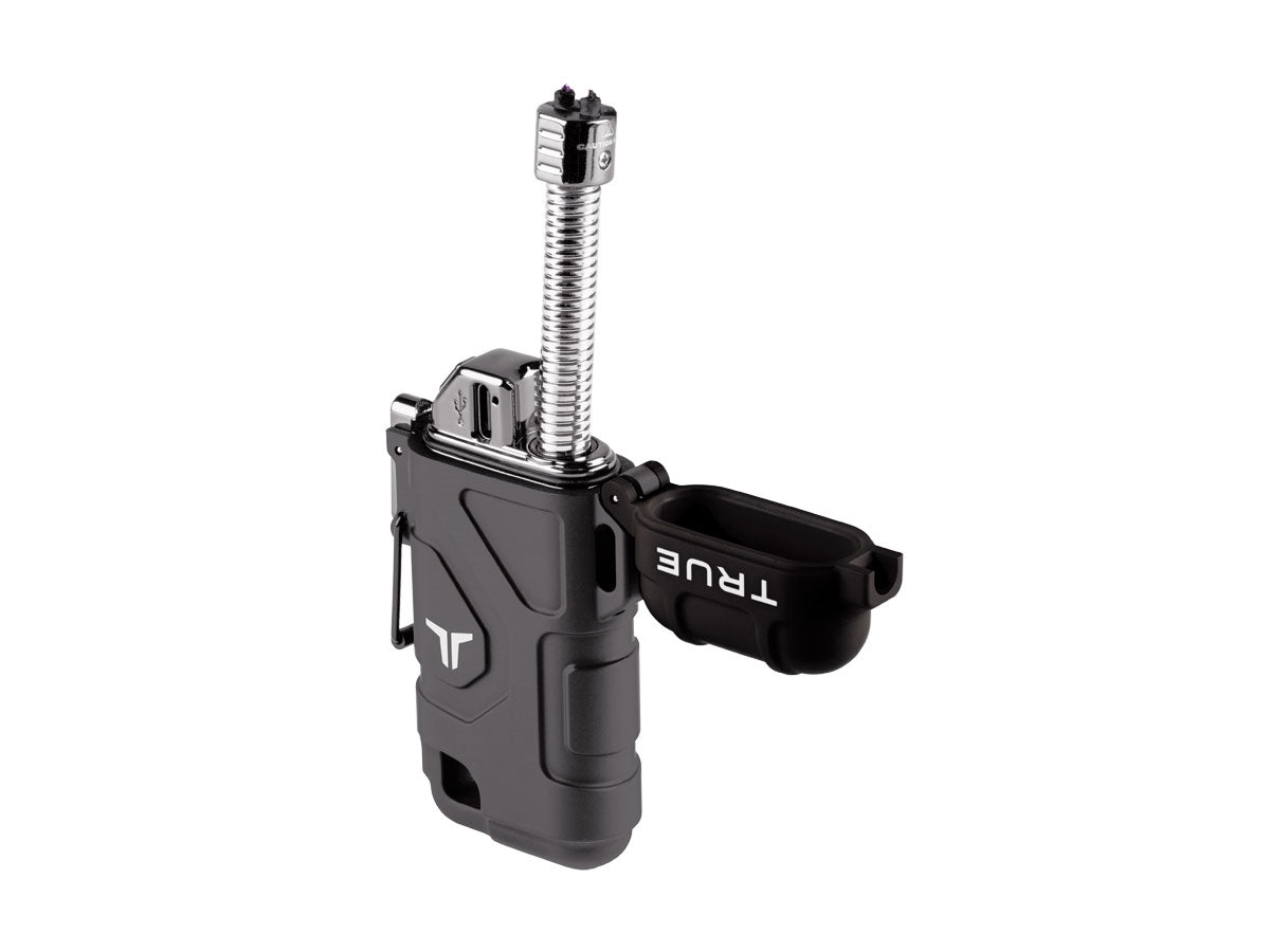 True Utility PLASMA LIGHTER TRU-ACC-1001G - accendino al plasma senza fiamma con collo flessibile