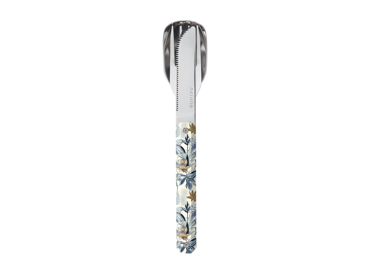 Akinod Magnetic Straight Cutlery 12H34 Mirror Bouquet Persian