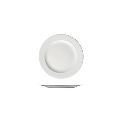 Churchill Profile Bianco Sottopiatto Falda Piana in Ceramica 30,5 cm 12 Pezzi