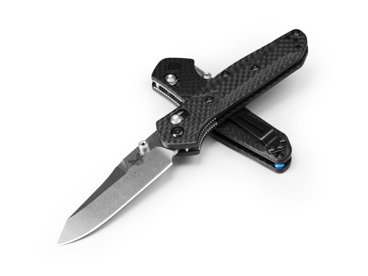 Benchmade Mini Osborne 945-2 Reverse Tanto Carbon Fiber - foto 2