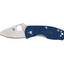 Spyderco Ambitious FRN Blue S35VN Serrated C148SBL manico FRN blu, lama seghettata S35VN