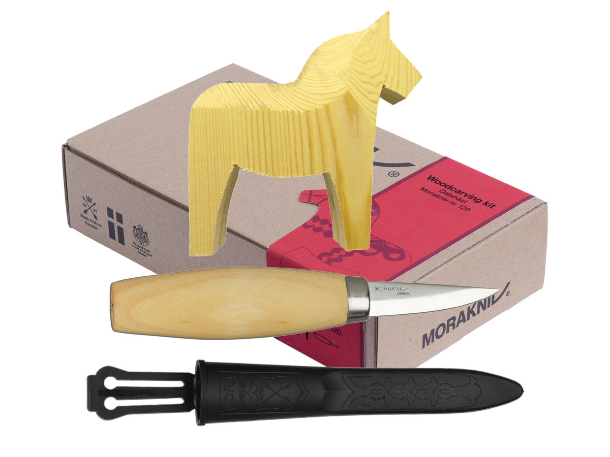 Morakniv Woodcarving Kit Dala Horse 120 (C) (14041) - foto 2