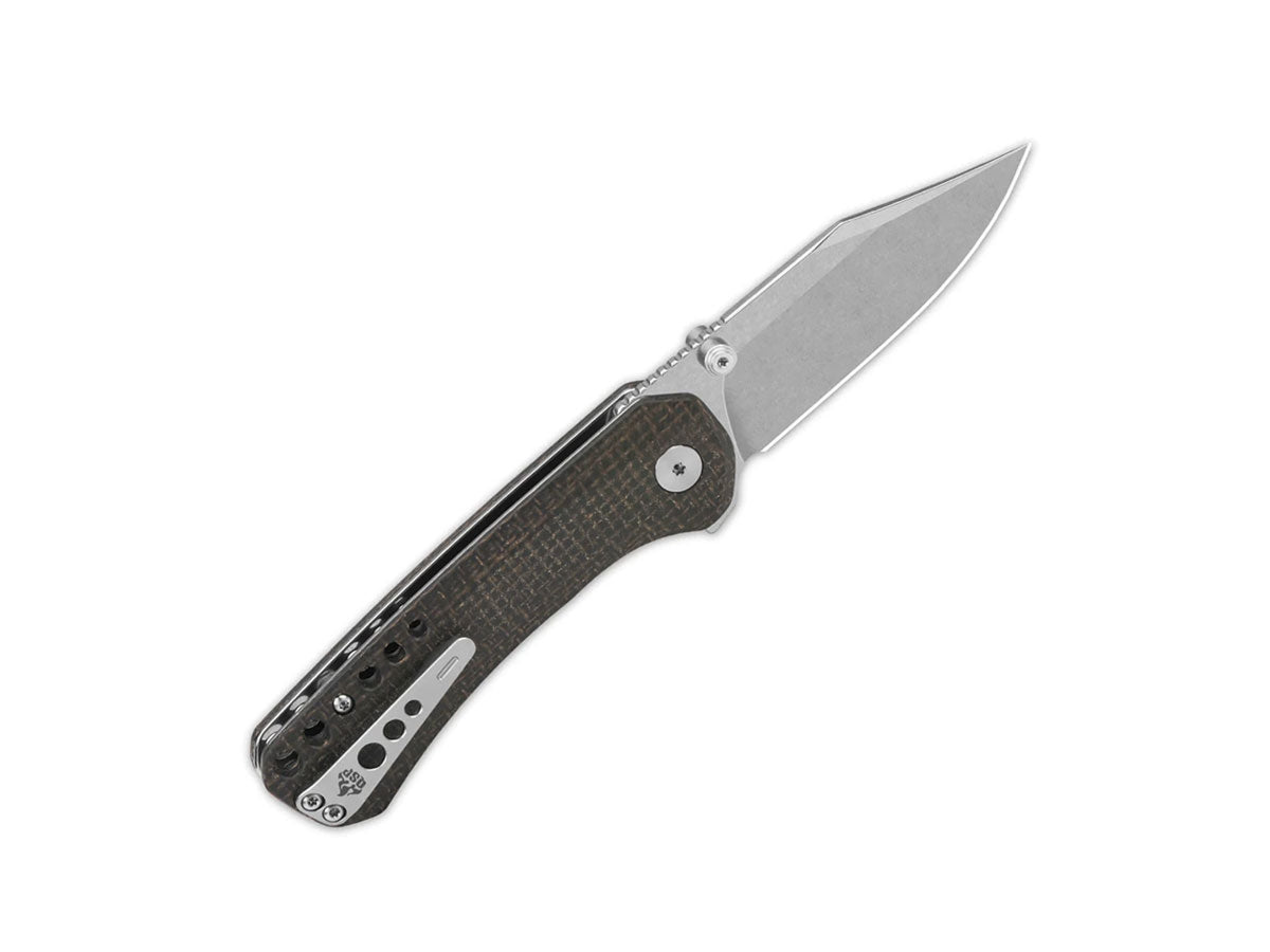 Qsp Kestrel Micarta Stw QS145-A1 Dark Brown - foto 2