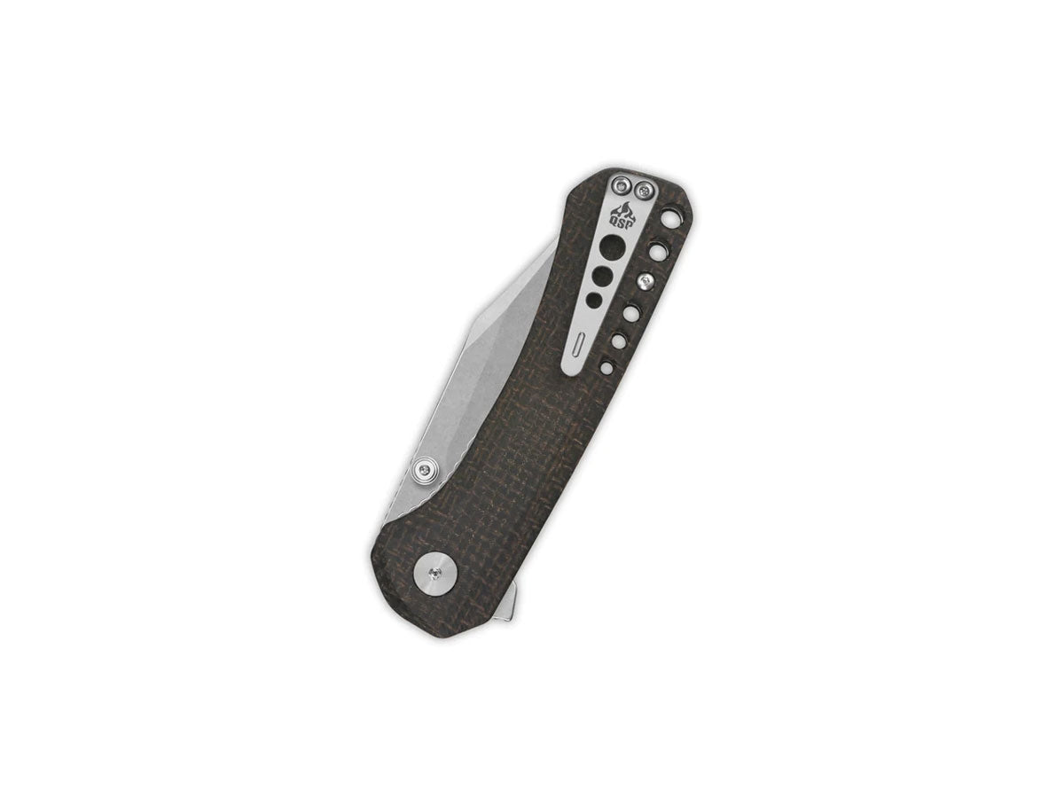 Qsp Kestrel Micarta Stw QS145-A1 Dark Brown - foto 3