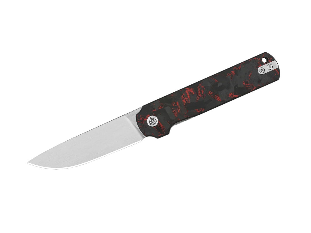 Qsp Lark Shredded Cf Overlay G-10 QS144-D Red